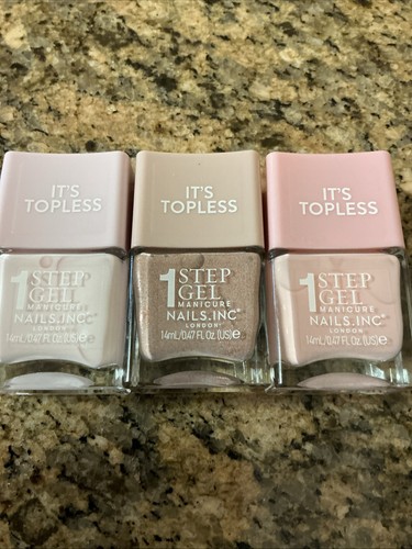 Nails inc topless x 3 - it’s,