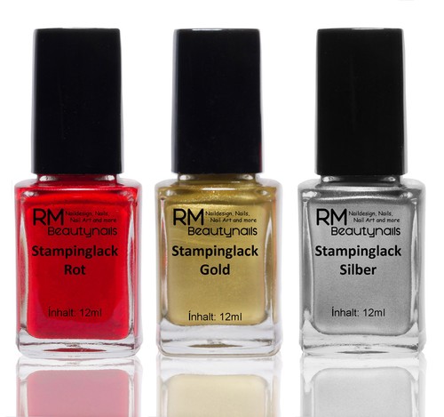 Set vernice per timbri 12 - vernice, x