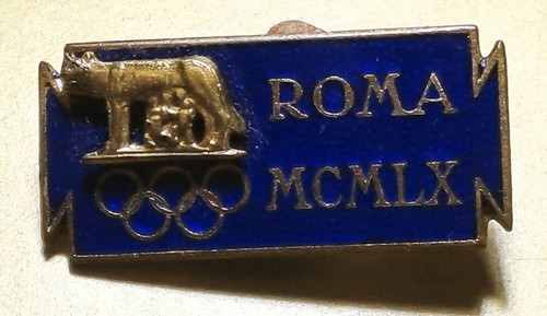 Distintivo olimpiadi roma - -,